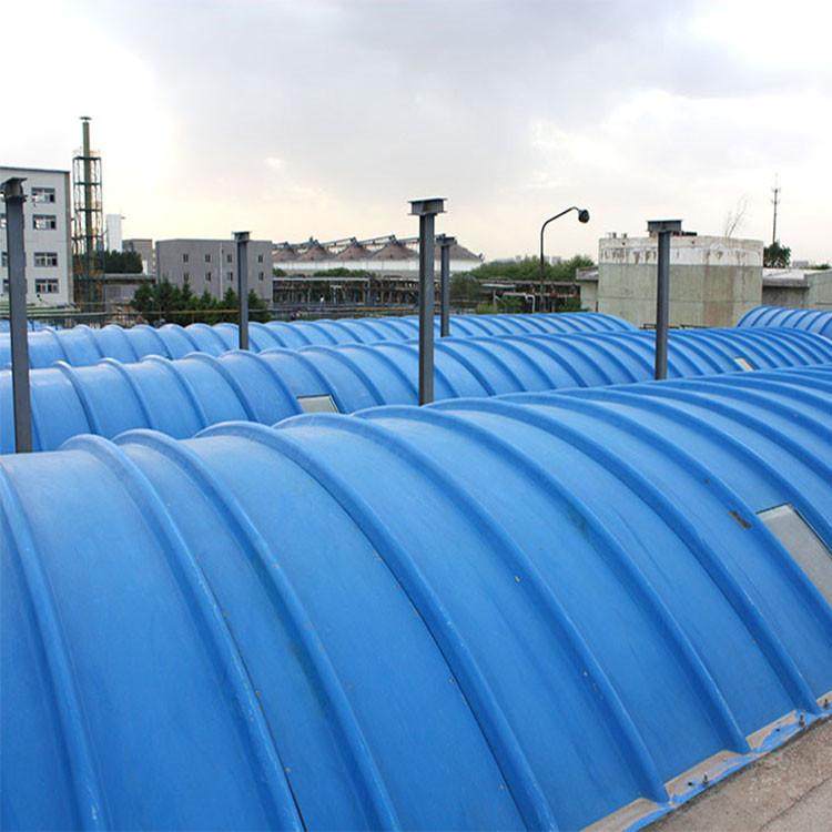 污水處理廠污水池加蓋(污水池罩 玻璃鋼蓋板）