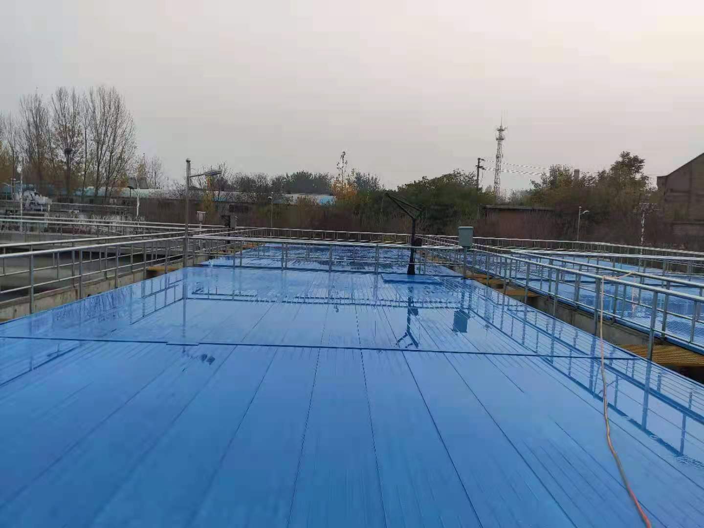 玻璃鋼污水池蓋板拉擠蓋板