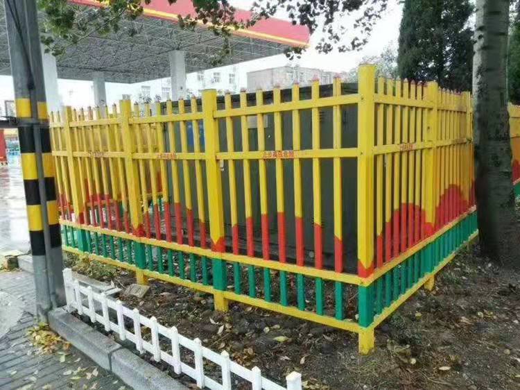 電力施工絕緣變壓器圍欄的安裝
